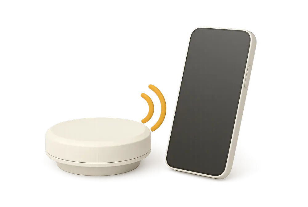 how a smart noise detector works in an Airbnb rental