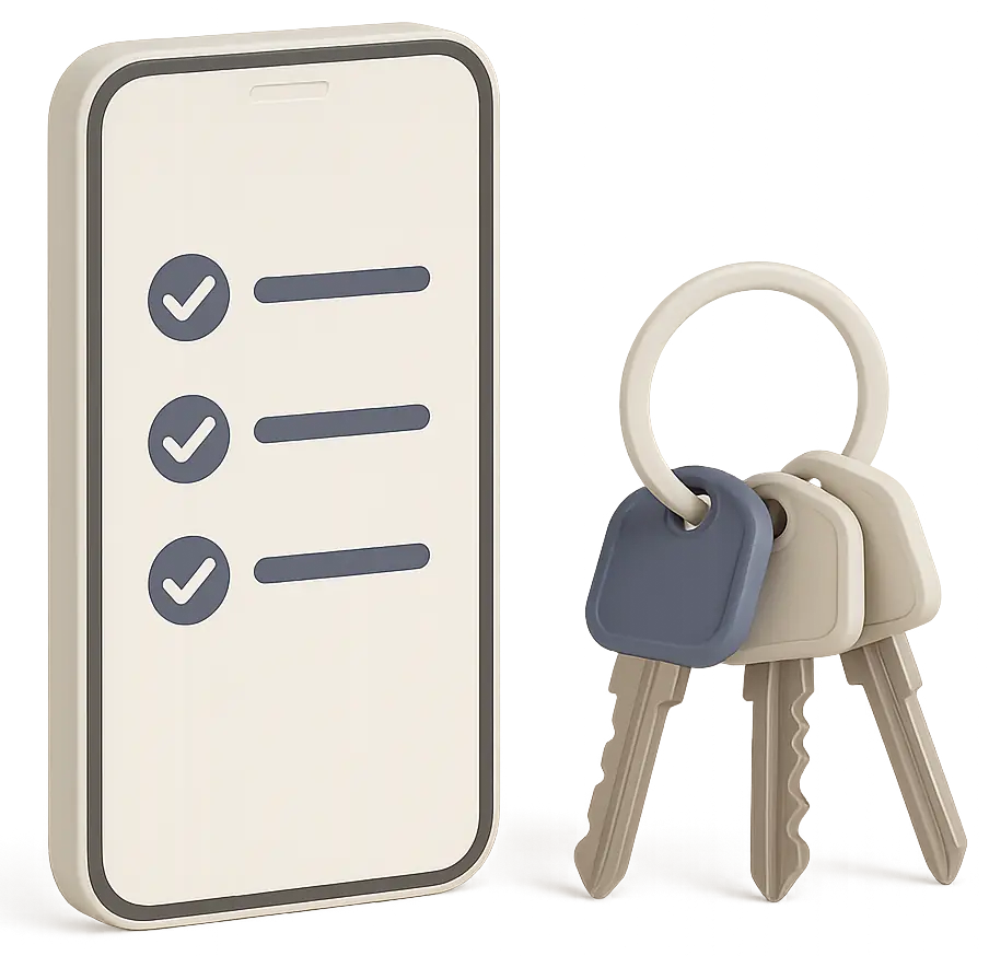 cleaning checklist with photos for multi-property quality control