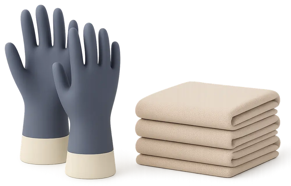 side-by-side comparison of cleaning your Airbnb yourself or delegating to a cleaner