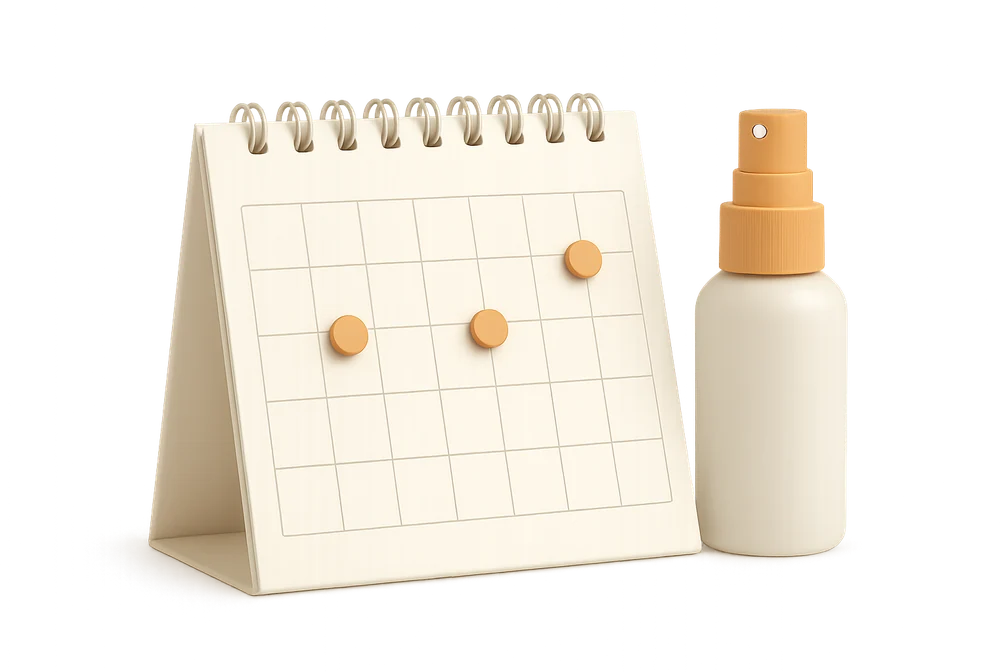 cleaning calendar with tasks automatically created from bookings in a management app cleaning calendar with tasks automatically created from bookings in a management app