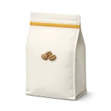 A bag of coffee beans