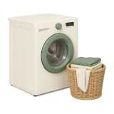 A washing machine and a basket