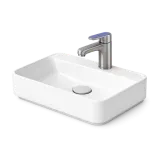 A bathroom washbasin