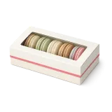 A small box of macarons