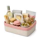 A hamper of local produce