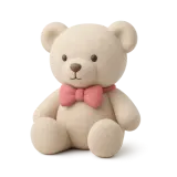 A plush teddy bear
