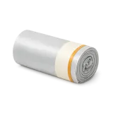 A roll of small bin liners