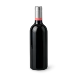 A bottle of red wine